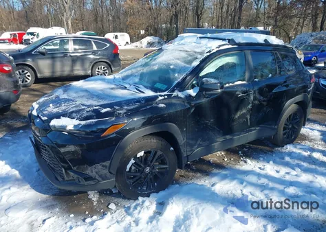 2024 Toyota Corolla Cross Hybrid Nightshade Edition из США, поврежденный, VIN 7MUFBABG0RV028885